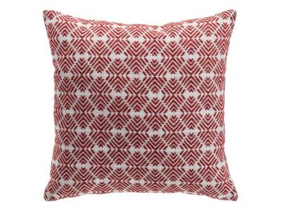 Coussin TIME TANIA rouge 40 x 40 cm