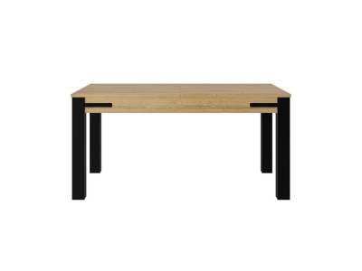 Table CORK imitation chêne/noir