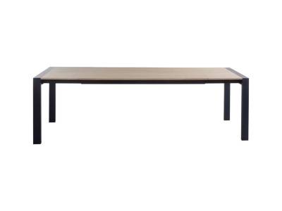 Table extensible CAMDEN chêne sonoma et noir